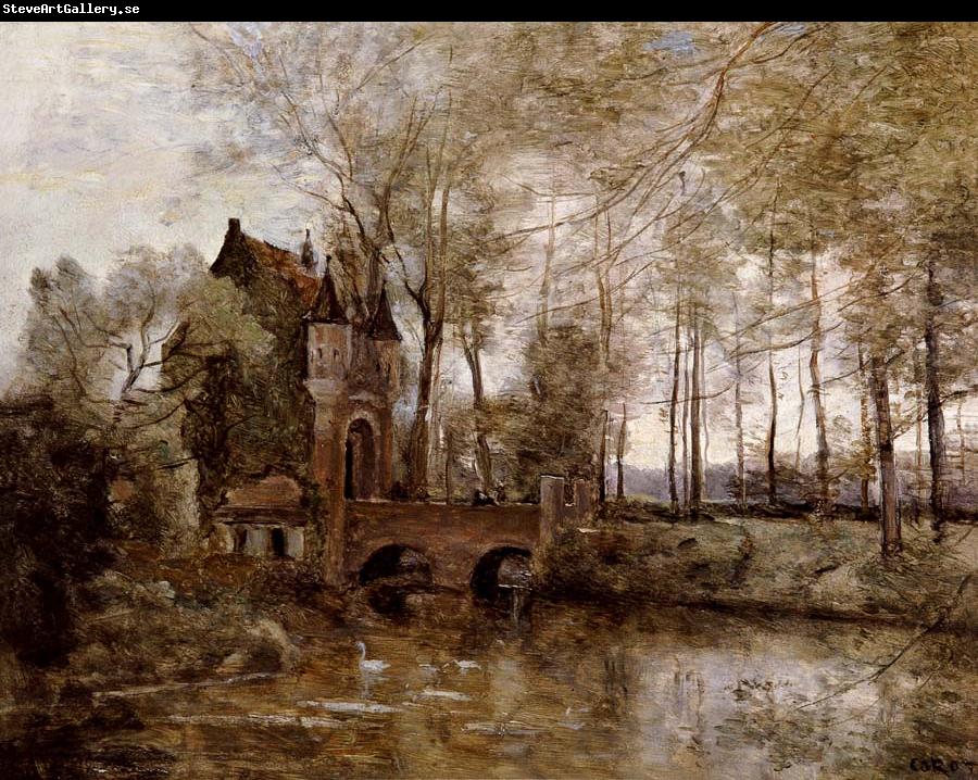 Corot Camille Le Chateau de Wagnonville